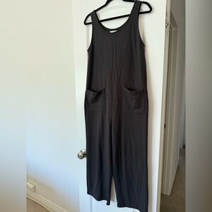 Madewell Black Pocketed Jumpsuit
